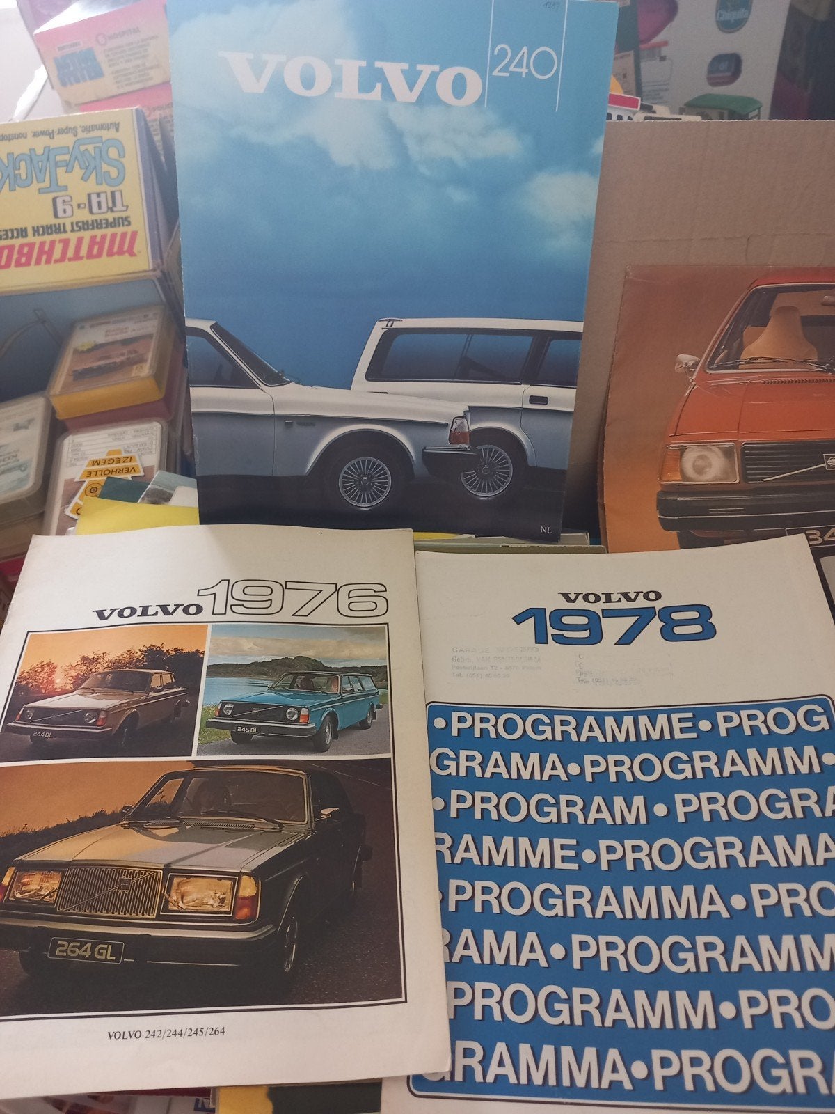 Volvo folders, Enlèvement ou Envoi, Volvo