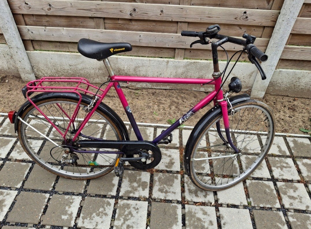 Fiets kinderen/ tieners herenfiets kader 72cm hoog, Ophalen