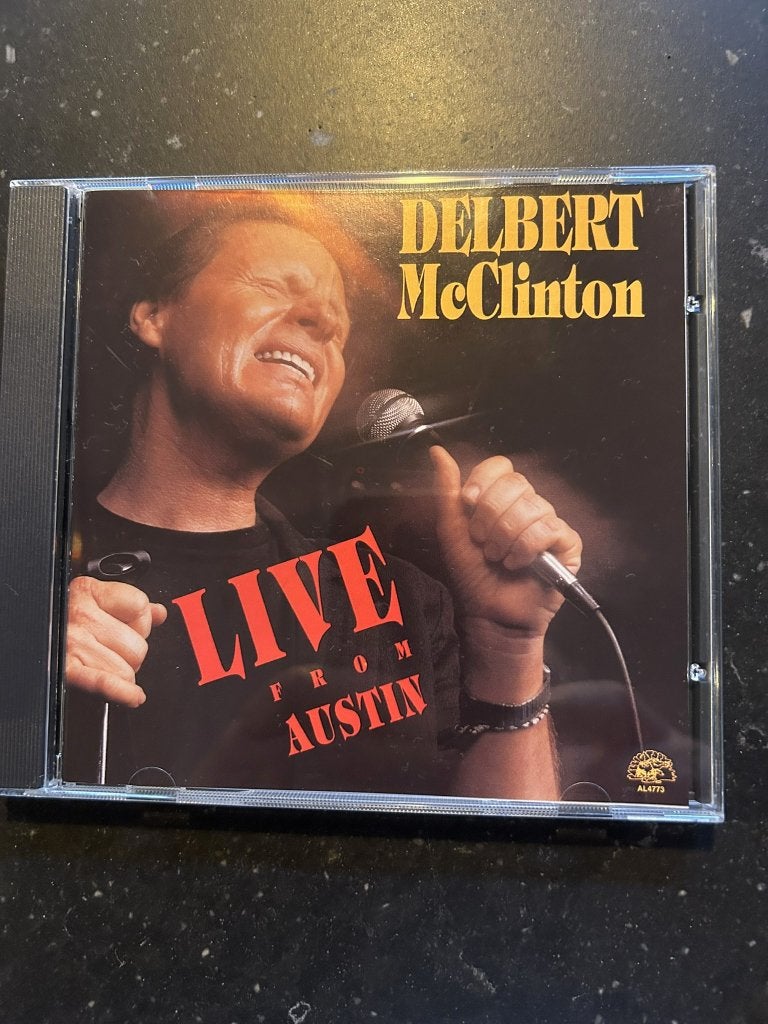 Delbert McClinton 'Live from Austin', Ophalen of Verzenden, Zo goed als nieuw, Blues, Album
