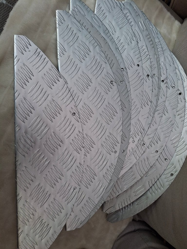 12 traanplaten voor trap, Doe-het-zelf en Bouw, Ophalen