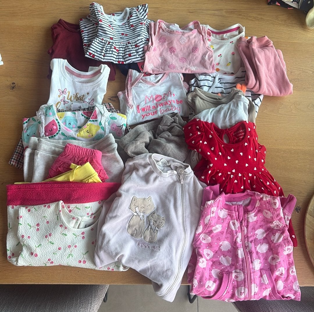 10€ Pakket meisjes kleding maat 62, Ophalen, Zo goed als nieuw, Maat 62