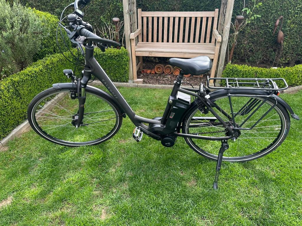 Elektrische herenfiets Kalkhoff, Ophalen, Gebruikt, 50 km per accu of meer, Overige merken