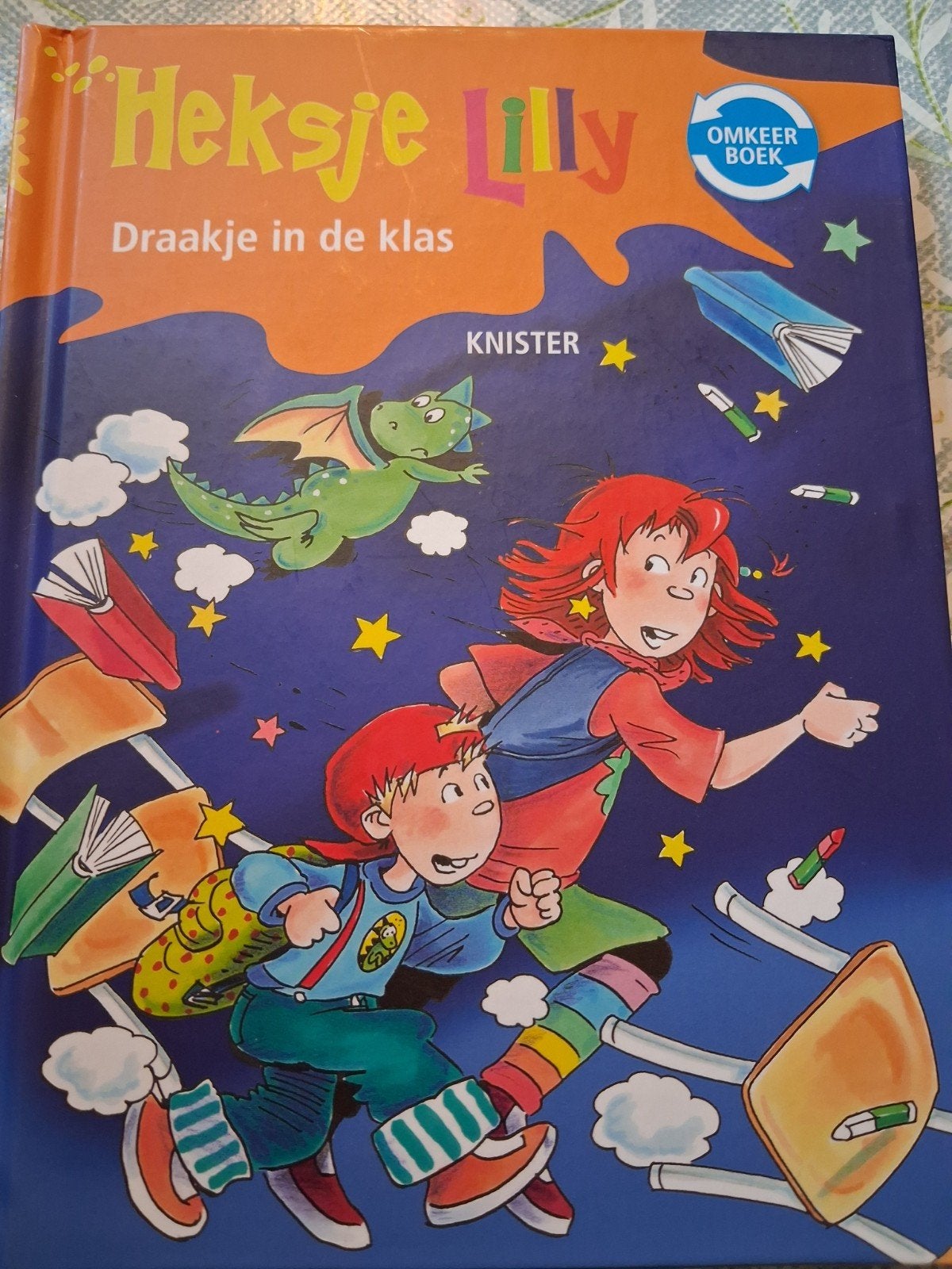 Heksje Lilly omkeerboek Rare ridder/Draakje in de klas, Boeken, Ophalen, KNISTER