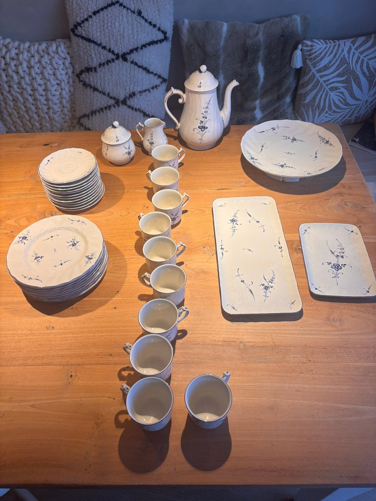 prachtig origineel koffieservies van Villeroy & Boch, Antiek en Kunst, Ophalen