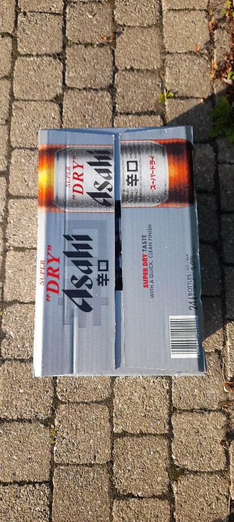 2433cl pack Asahi bier, Ophalen of Verzenden