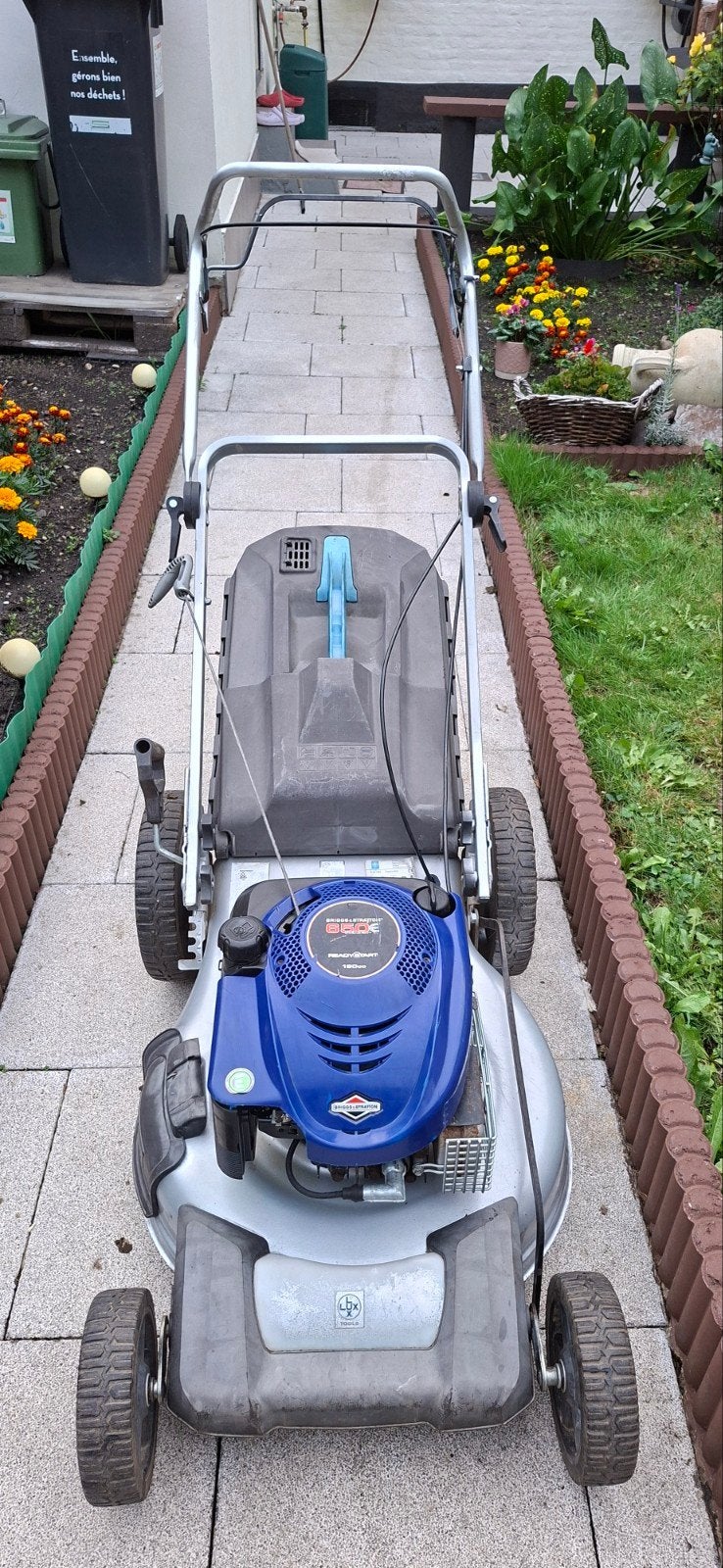 Tondeuse à gazon LUX à vendre, Ophalen, 50 cm of meer, Benzine-grasmaaier, Lux