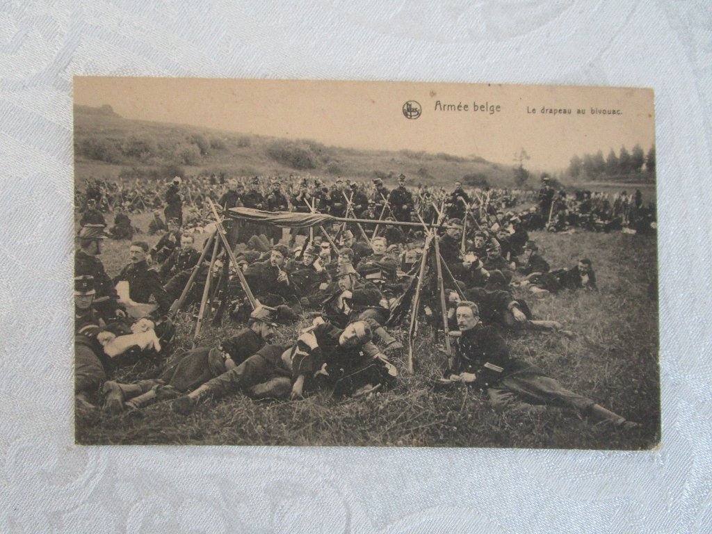 militair, postkaart militairen WO1, Enlèvement, Armée de terre, Autres types