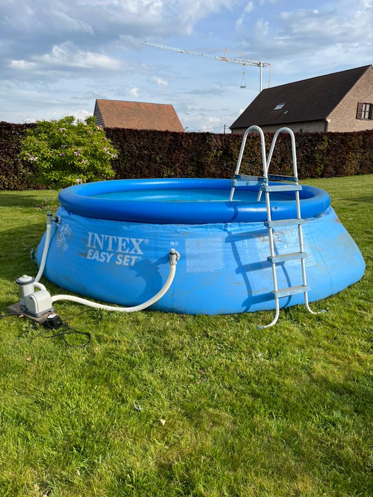 Zwembad Intex, Ophalen, Zo goed als nieuw