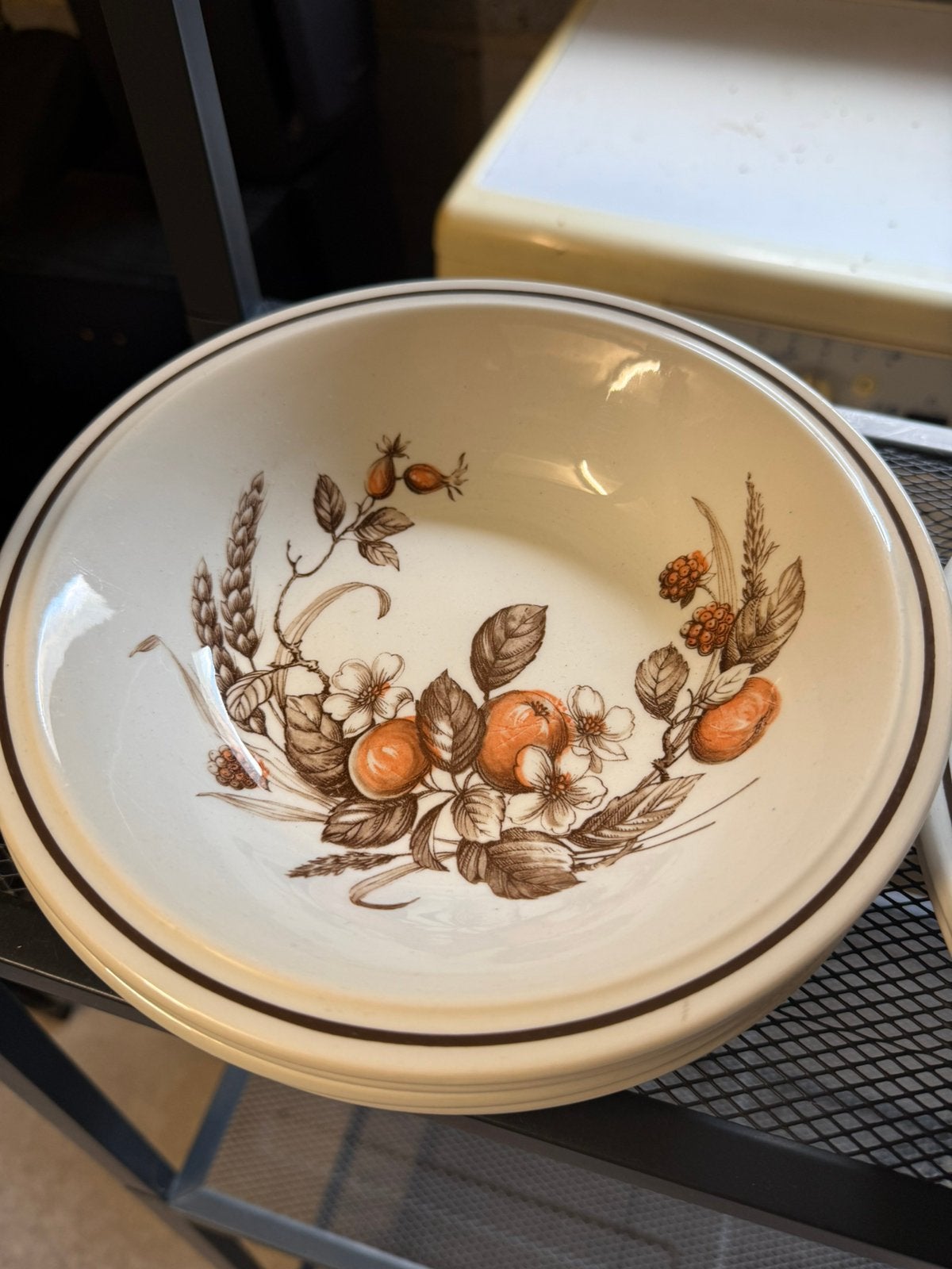 Vaisselle Vintage "Crown Harvest" de Royal Tudor, Ophalen