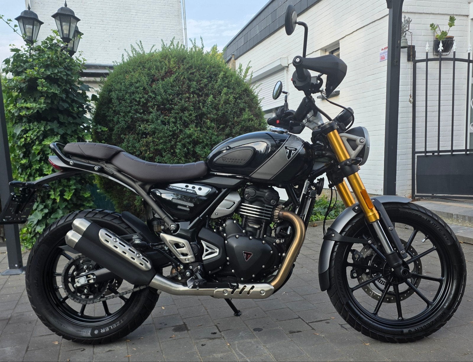 Triumph Scrambler 400X 2024, 5344 km nieuw, Motoren, Motoren | Triumph, Particulier