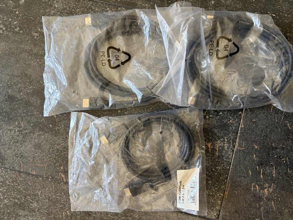 HDMI-kabel 1,5m High Speed (Cat 2) - nieuw, Ophalen of Verzenden, Nieuw