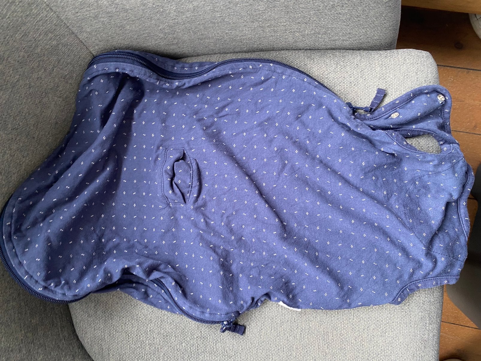 Gigoteuse Bemini bleue TOG 0,5 - 0-3 mois, Enfants & Bébés, Couvertures, Sacs de couchage & Produits pour emmailloter, Enlèvement ou Envoi