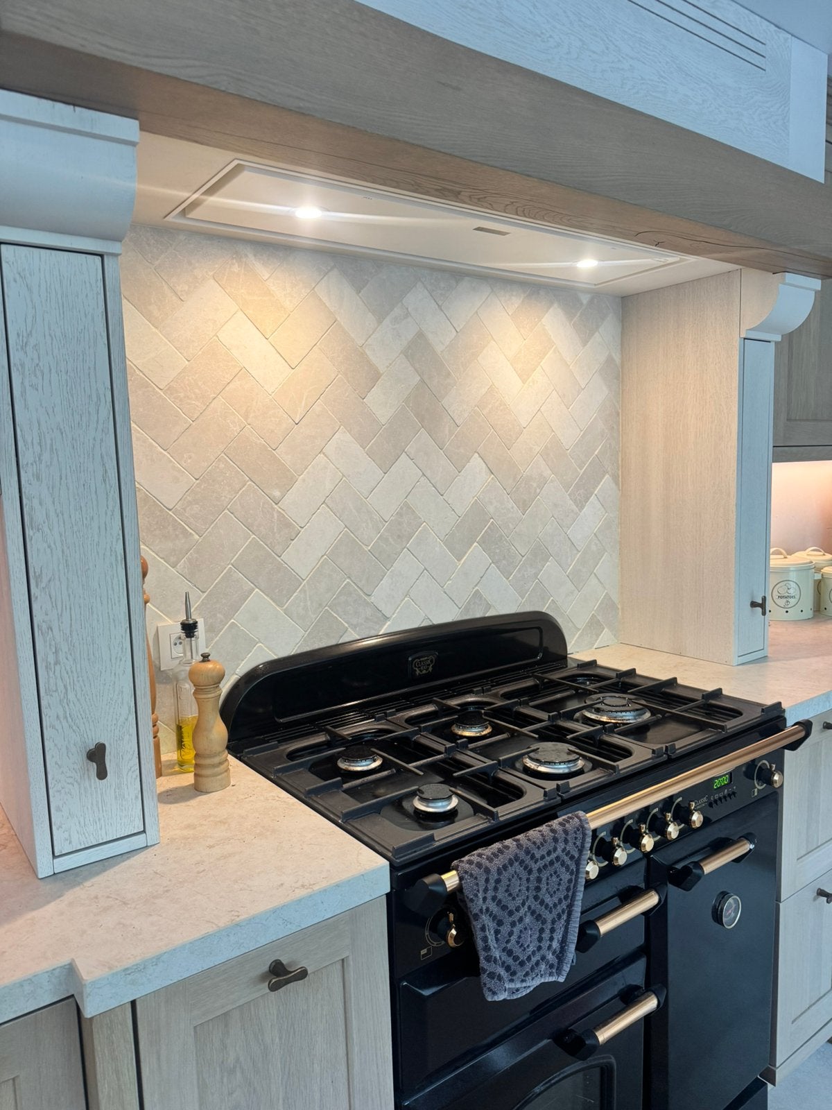 1,62m2 natuursteen tegel beige, Doe-het-zelf en Bouw, Ophalen, Overige materialen, Overige typen, Nieuw