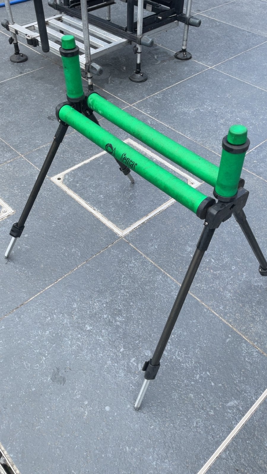 Sensas hengelroller, Ophalen, Gebruikt