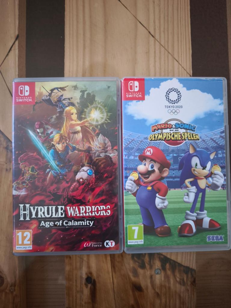Zelda - Hyrule Warriors + Mario & Sonic Olympische Spelen, Games en Spelcomputers, Games | Nintendo Switch, Ophalen