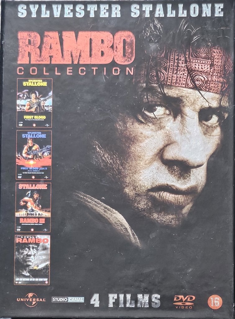 Rambo Collectie, Cd's en Dvd's, Ophalen of Verzenden, Zo goed als nieuw, Engels, Nederlands