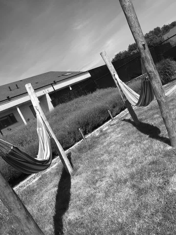Houten kastanje palen, hangmatten, Tuin en Terras, Ophalen, Palen