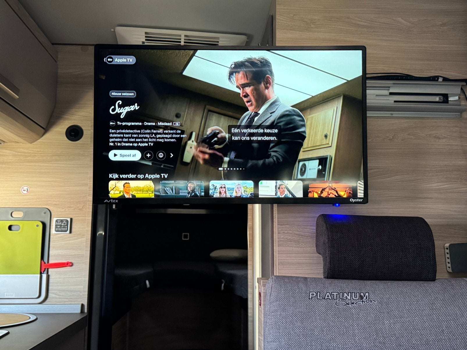 12 volt 32 inch smart tv met beugel, Audio, Tv en Foto, Televisies, Ophalen, Zo goed als nieuw, Smart TV