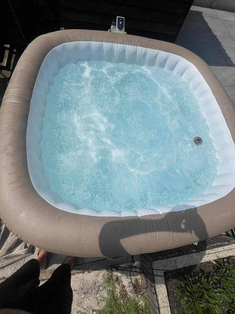 Lay-Z-spa werk goed, Tuin en Terras, Ophalen, Gebruikt