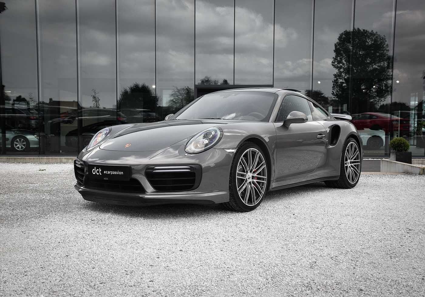 Porsche 911 TURBO 991 *Porsche History* PDLS+ 18-Way Panoram, Autos, Porsche, Argent ou Gris, Achat, 2 places, 2 portes