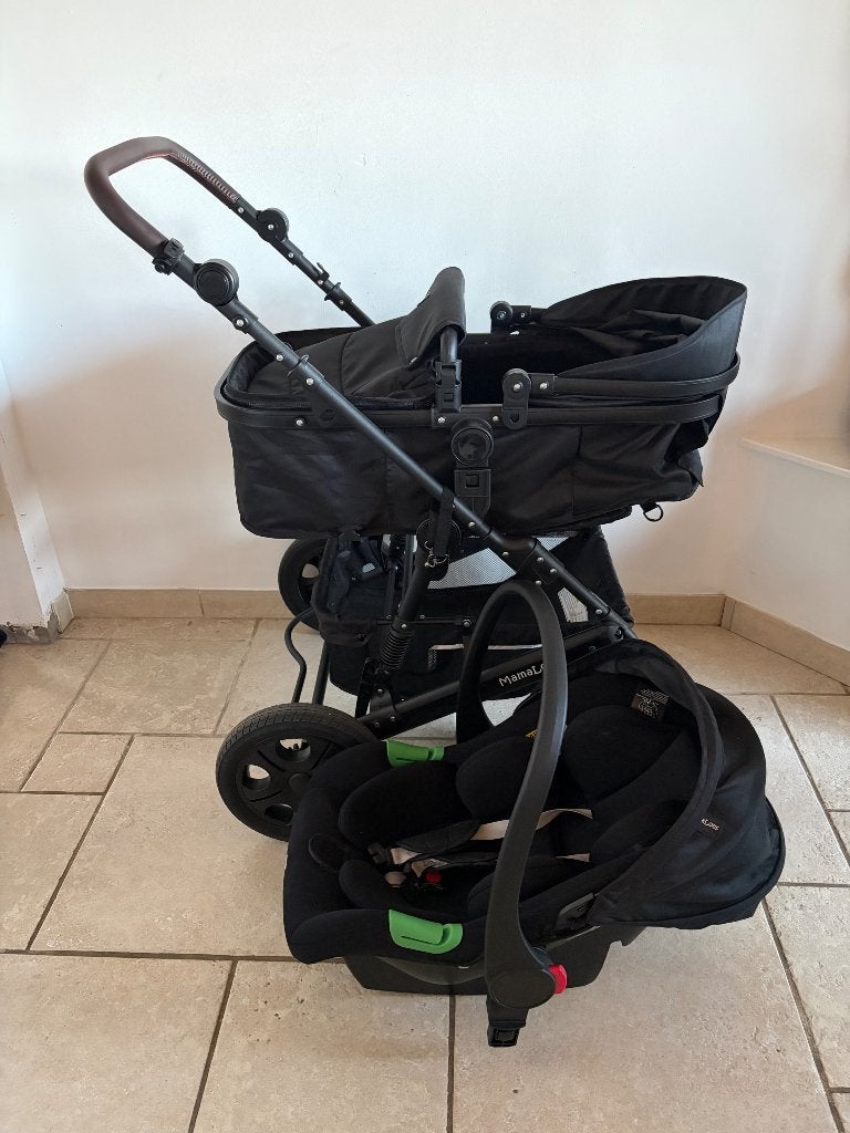 Mama loes 3in1 kinderwagen, Gebruikt, Luchtbanden, Ophalen, Kinderwagen
