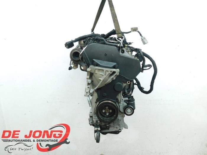 Motor van een Volkswagen Polo, Gebruikt, -, Volkswagen, -