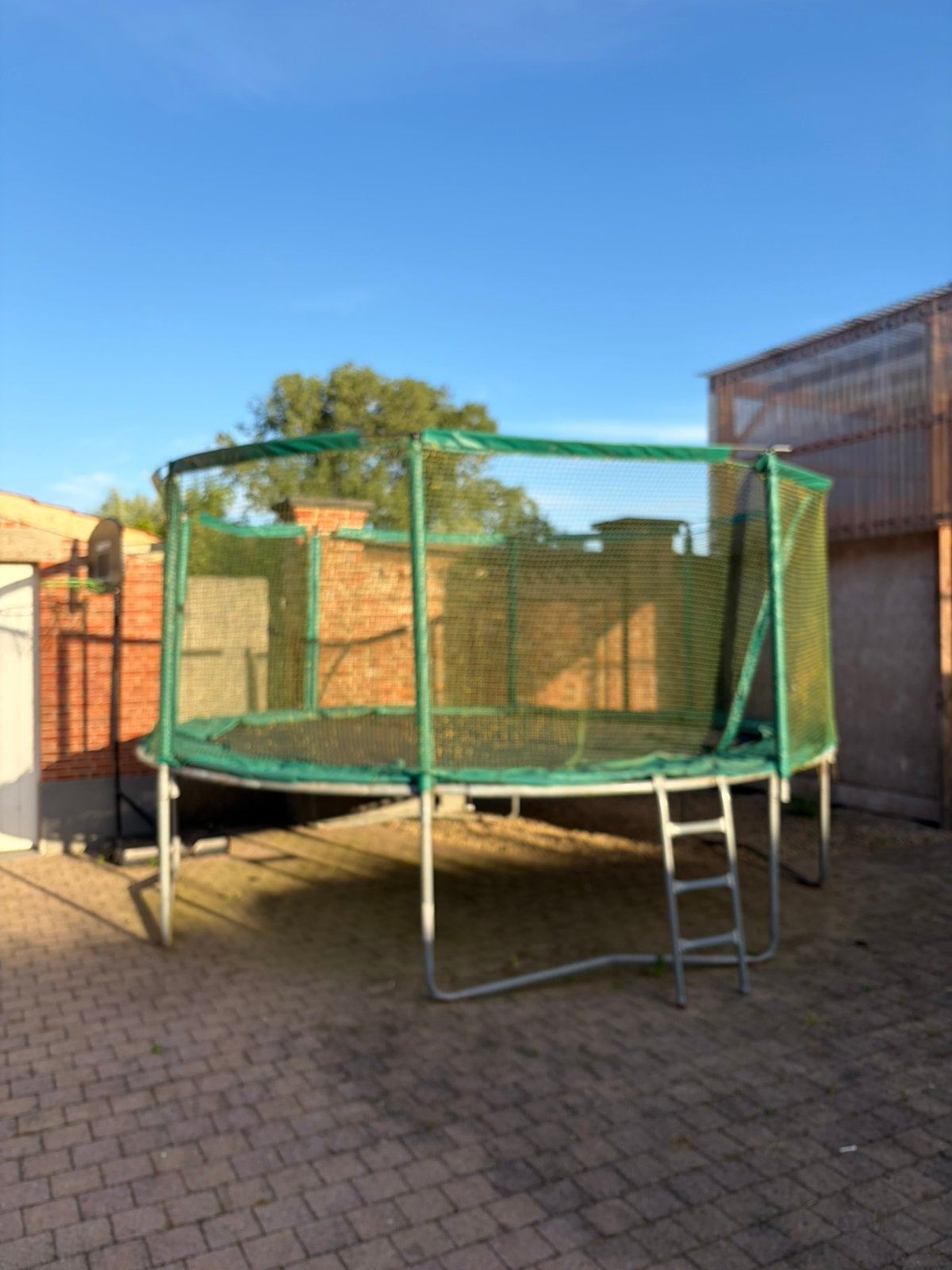 Trampoline 430cm, Kinderen en Baby's, Speelgoed | Buiten | Trampolines, Ophalen, Gebruikt