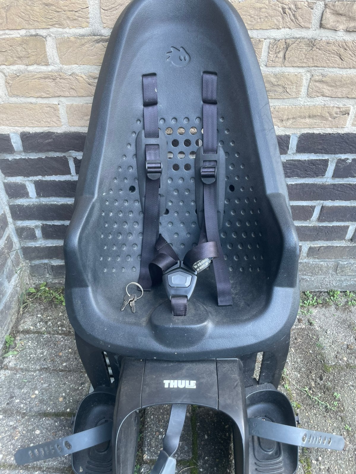 Thule fietsstoel, Fietsen en Brommers, Ophalen, Zo goed als nieuw