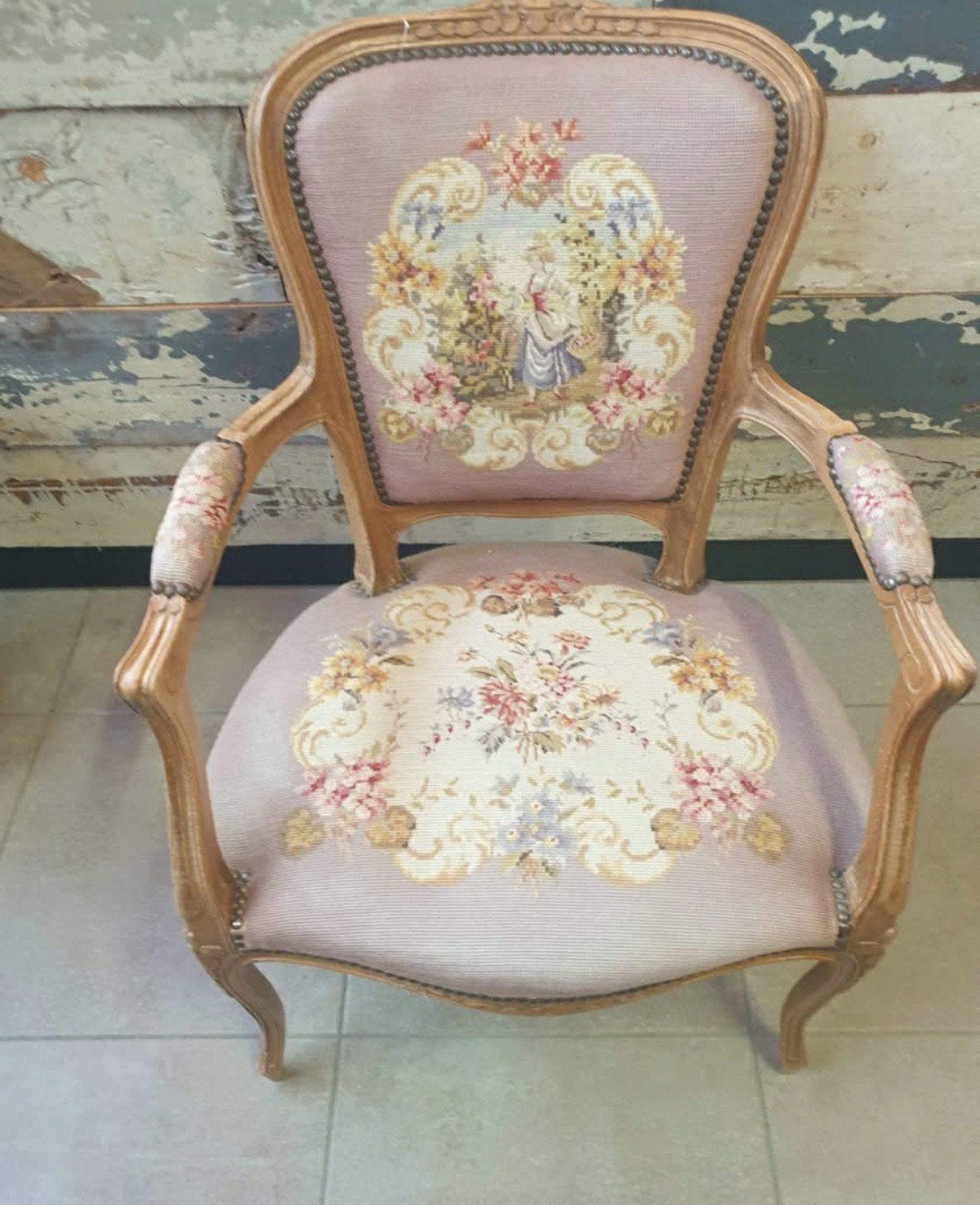 Prachtige louis XV fauteuil, Ophalen