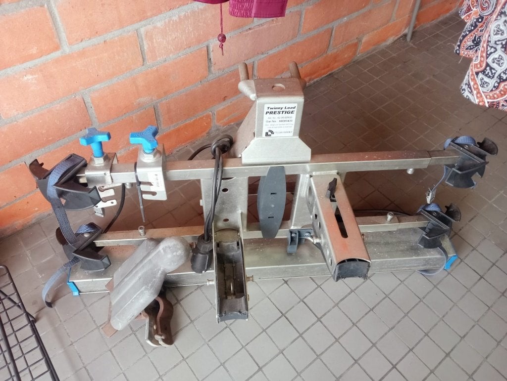 Fietsendrager Twinny Load Prestige, Enlèvement, 2 vélos, Utilisé, Support d'attelage
