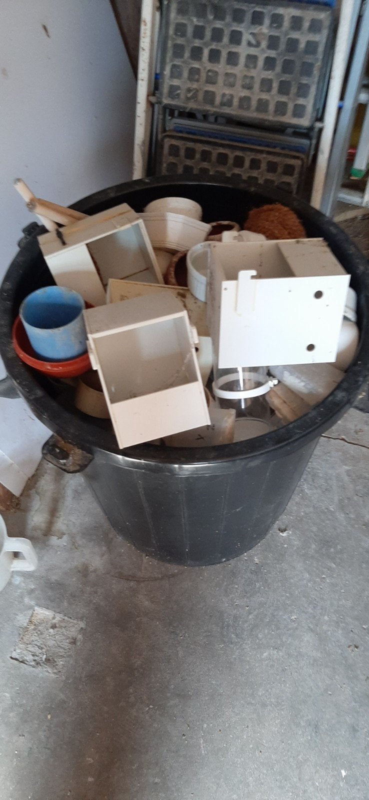 Vogel materiaal, Enlèvement