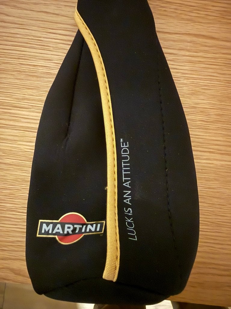 Martini Brut ijs vest, Gebruiksvoorwerp, Geen idee, Ophalen of Verzenden, Zo goed als nieuw