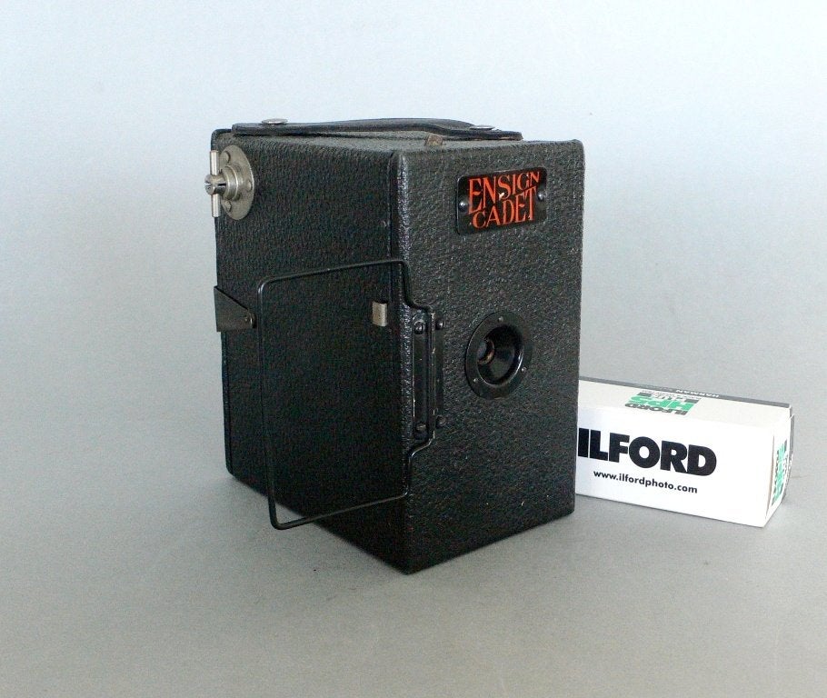 Caméra de cinéma Houghton Butcher Ensign Cadet 127 rouleaux, Enlèvement ou Envoi, Comme neuf, Compact, Autres Marques