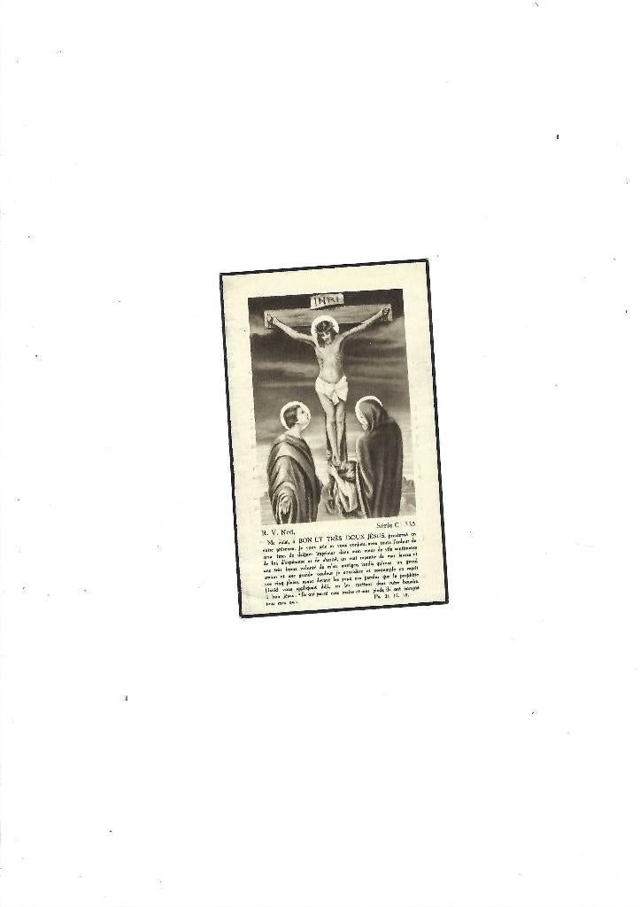 Souvenir de décès, Verzenden