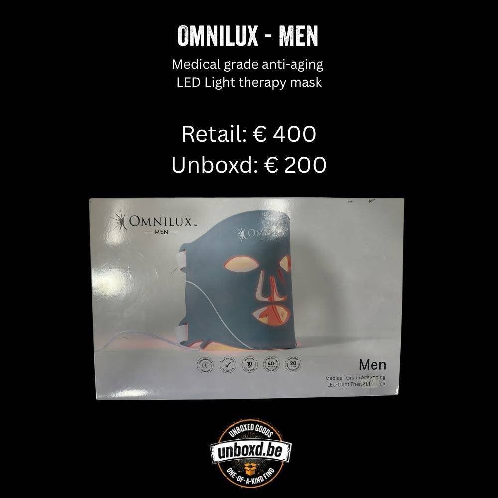 Omnilux Men – LED-lichttherapiemasker, Ophalen, 163 Camino Dorado, Suite B Napa, CA 94558 Verenigde Staten, Overige typen, GlobalMed Technologies