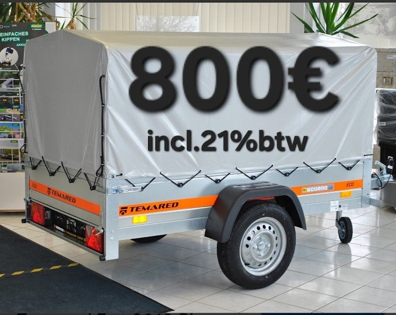 800€!!! AANHANGWAGEN REMORQUE TRAILER KAR REMORCA PRZYCZEPA, Ophalen, Nieuw