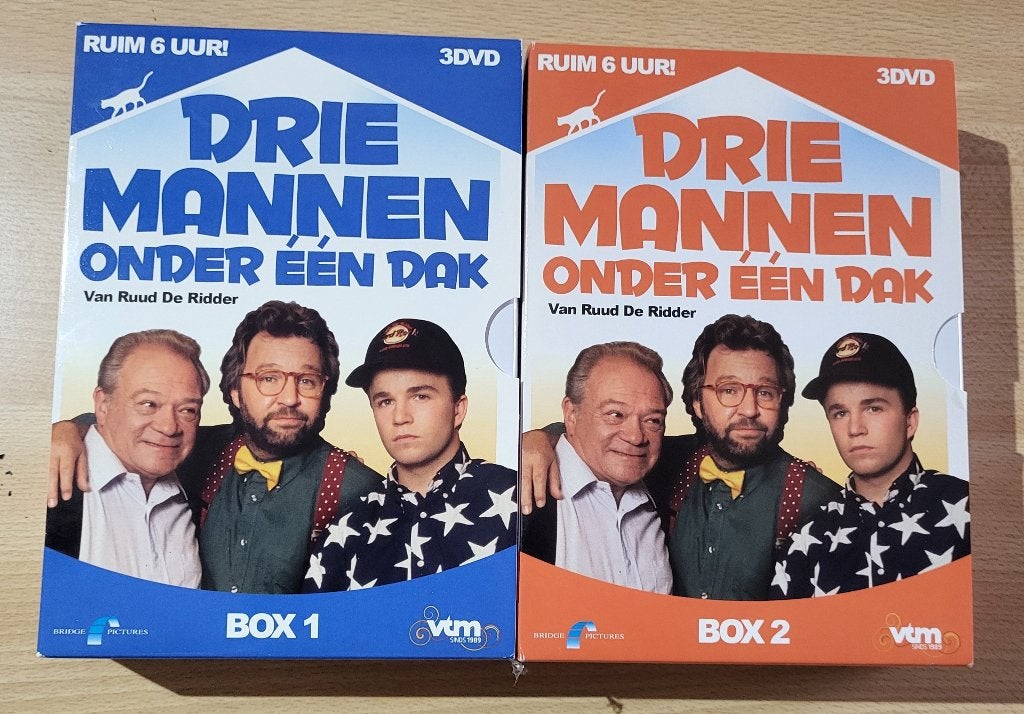dvd drie mannen onder één dak, Ophalen, Gebruikt, Alle leeftijden, Nederlands