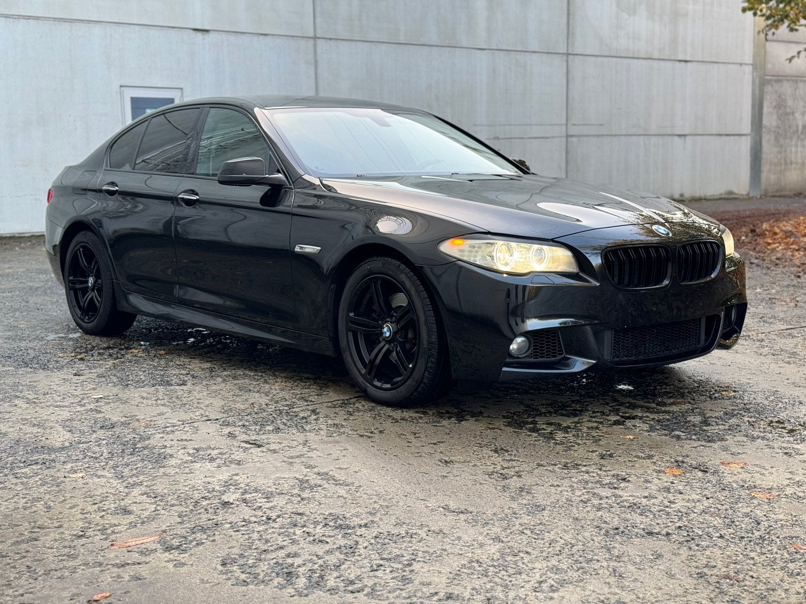 BMW 520D F10 / M-PAKKET, Auto's, Achterwielaandrijving, 135 kW, Zwart, Leder