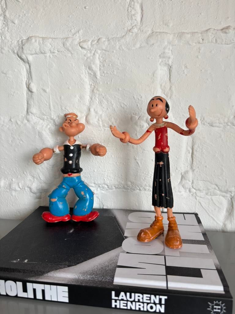 Vicma Popeye actiefiguur in metaal, Ophalen of Verzenden, Zo goed als nieuw