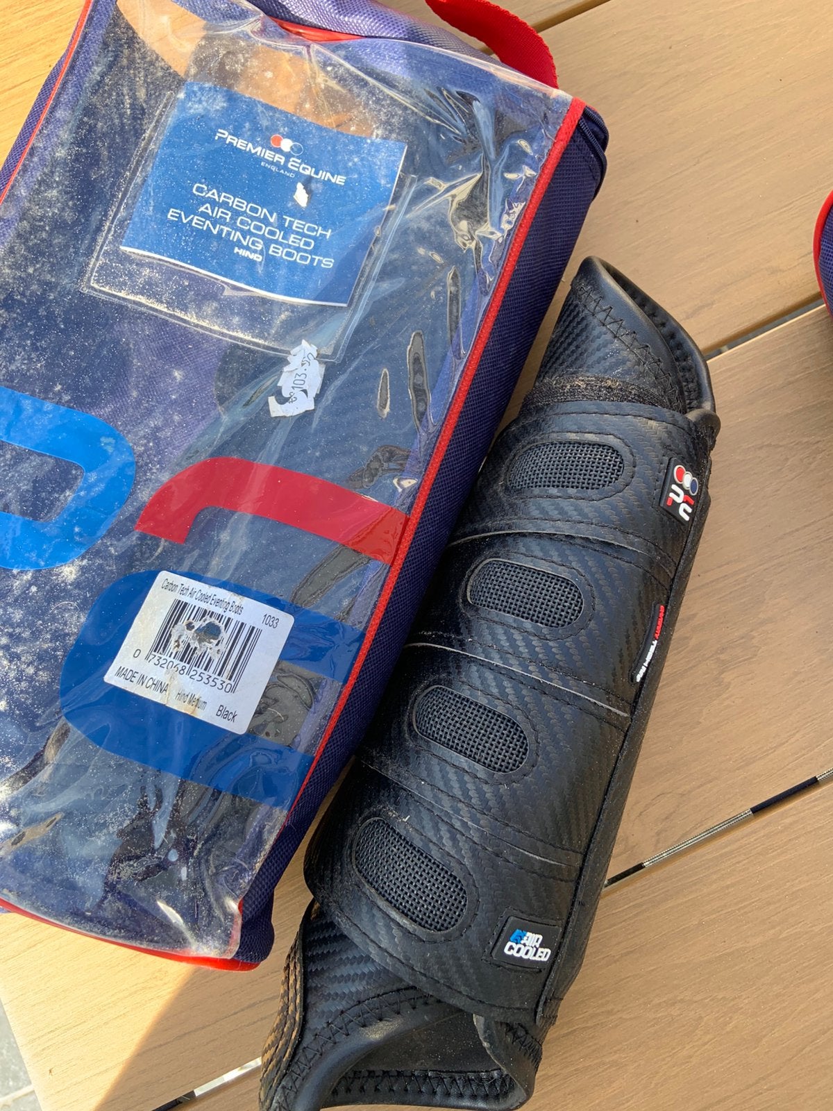 Eventing boots, Dieren en Toebehoren, Ophalen, Zo goed als nieuw, M, Full