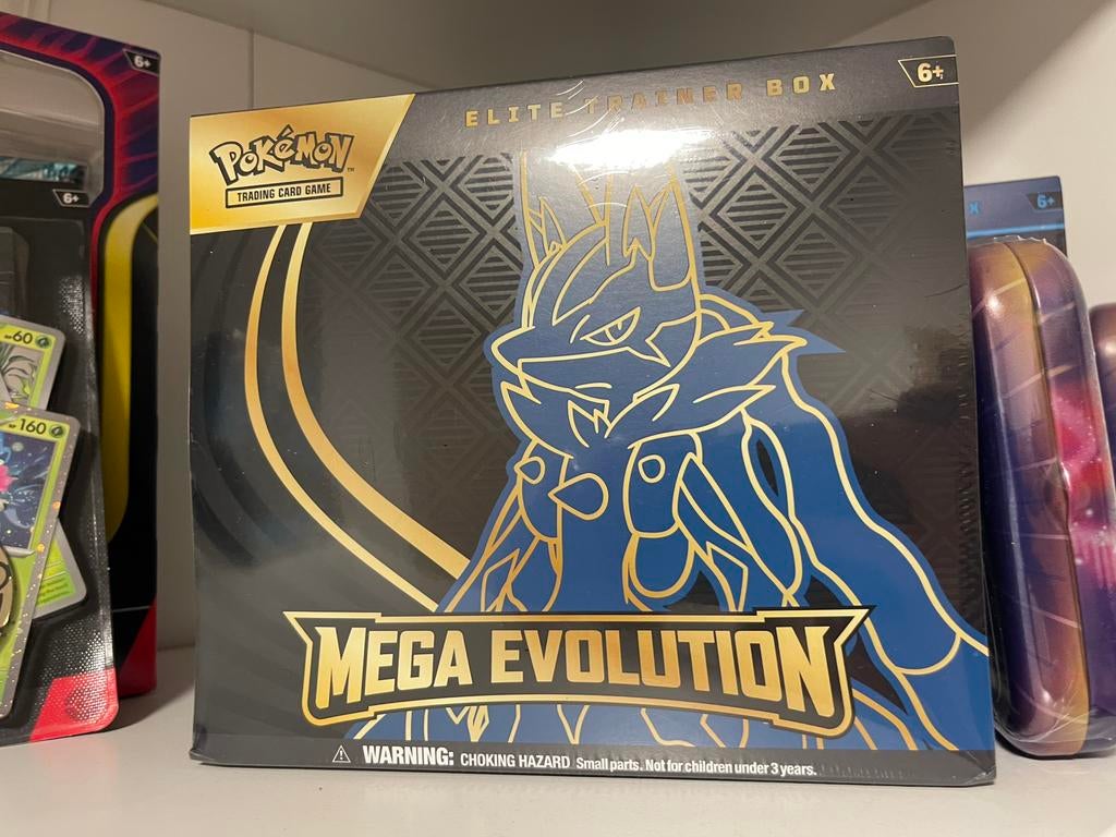 Mega evolution Lucarcio ETB, Ophalen, Nieuw