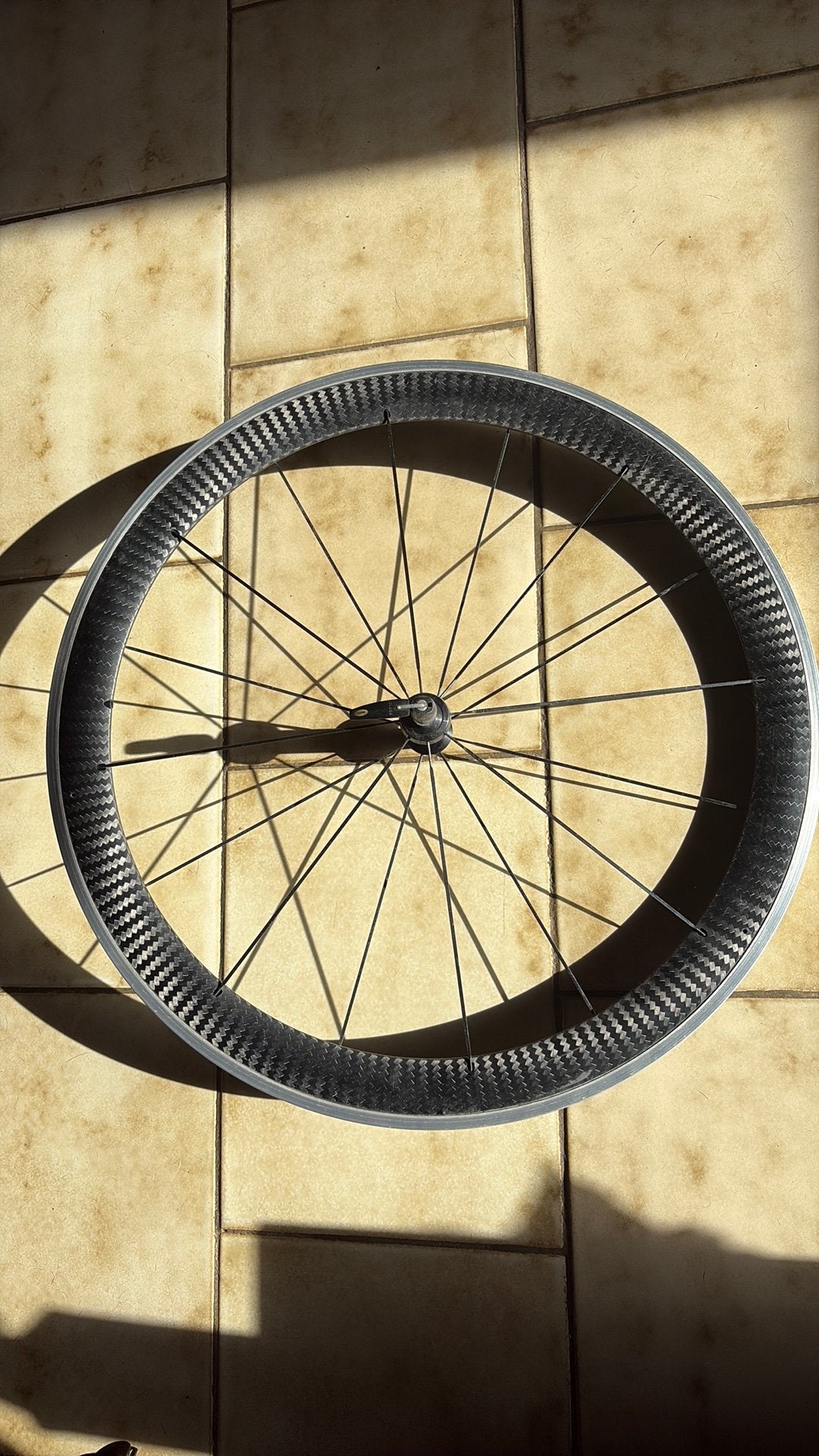 Mavic Cosmic Carbon SL voorwiel, Fietsen en Brommers, Wiel, Gebruikt, Ophalen of Verzenden, Racefiets