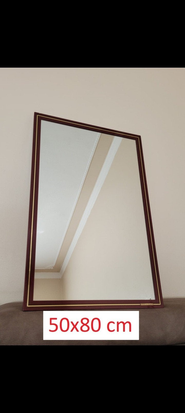 Elegante Wandspiegel 50x80 cm, Enlèvement
