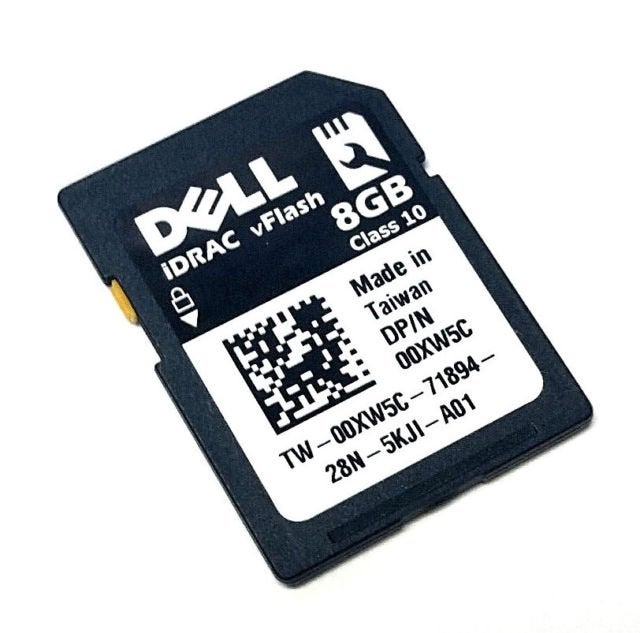 8GB Dell iDRAC vFlash Class 10 SD Card 00XW5C, Informatique & Logiciels