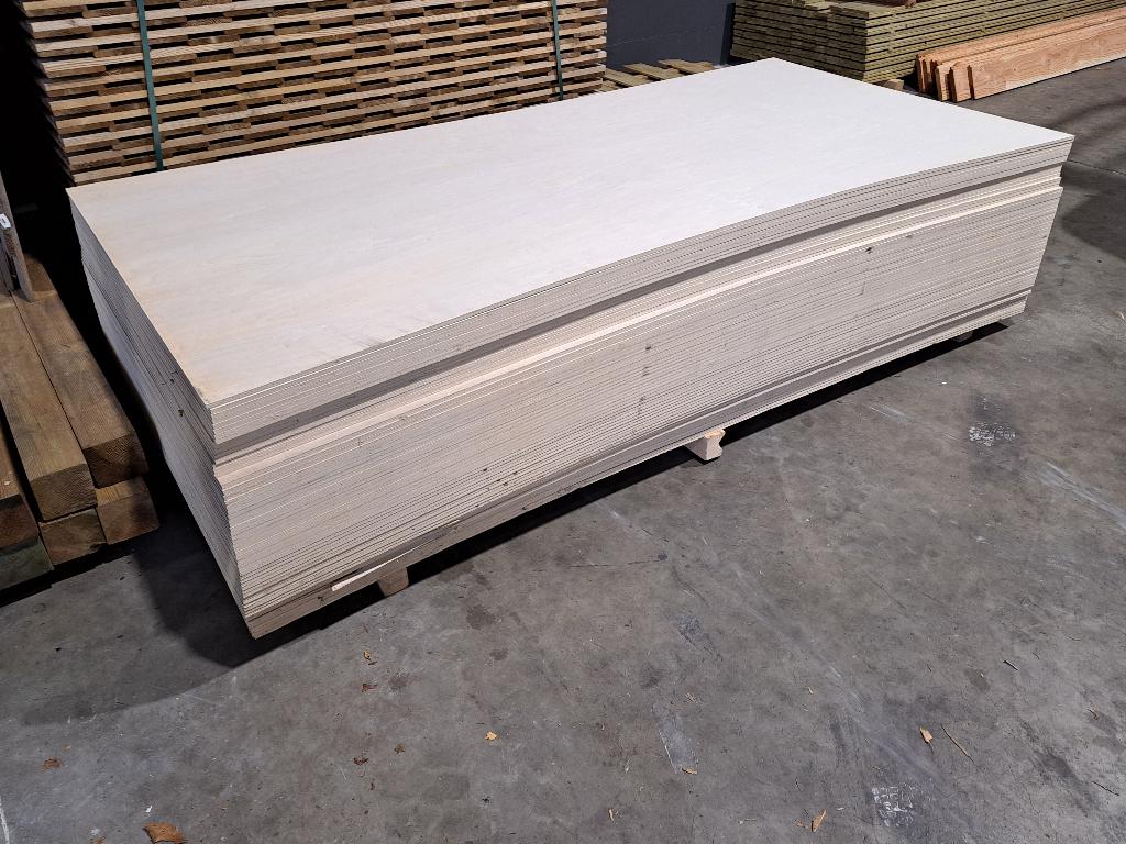 GOEDKOOP!: Mooie multiplex-platen (hardhout): 122x250 (9mm), Doe-het-zelf en Bouw, Platen en Panelen, Ophalen, Nieuw, Multiplex