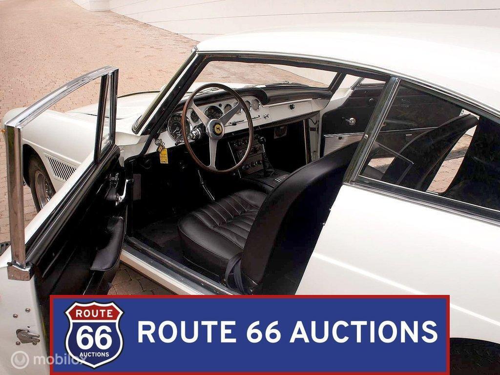 Ferrari 250 GTE 2+2 | 1962 | Route 66 Auctions, Auto's, Zwart, Bedrijf, Handgeschakeld, Overige carrosserie