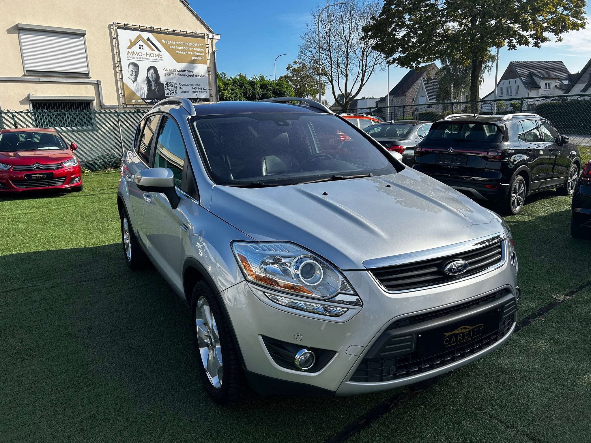 Ford Kuga 2.0 TDCi 2WD Titanium  LEDER  PANO  FULL OPT, Euro 5, Zwart, 4 cilinders, 136 pk