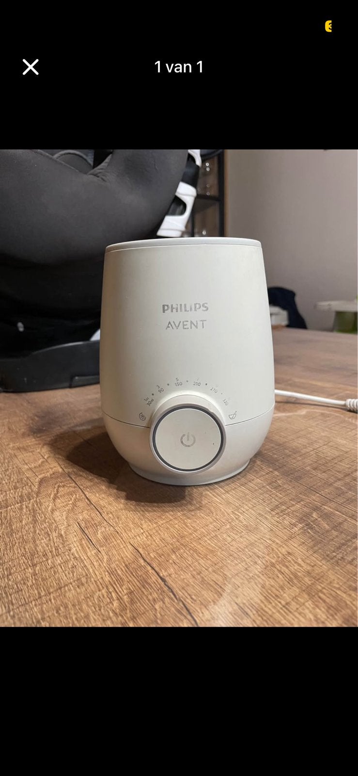 Flesverwarmer philips avent nieuw, Ophalen, Zo goed als nieuw, Philips Avent