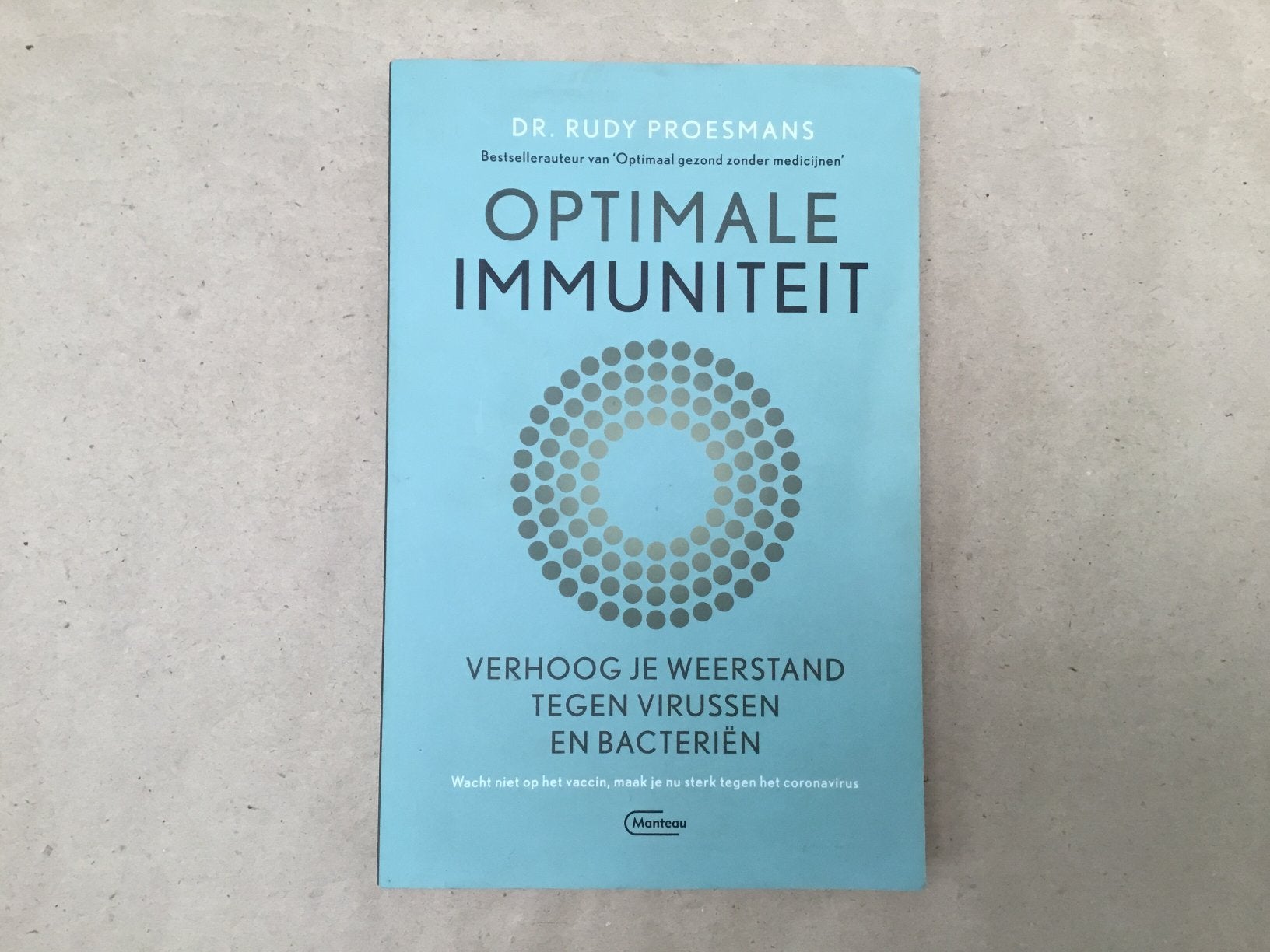 Boek Optimale immuniteit Dr Rudy Proesmans, Boeken, Gezondheid, Dieet en Voeding, Ophalen of Verzenden, Zo goed als nieuw