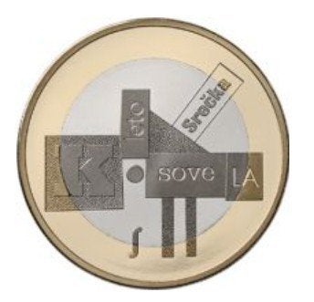 3 euro Slovenië 2026 Srecko Kosevel, Verzenden, Slovenië